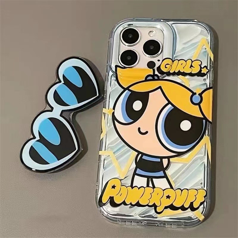 Gorąca sprzedaż Y2K Retro Powerpuff Dziewczęce iPhone 11 12 13 14 15 16+ etui - Zdjęcie 15 z 15