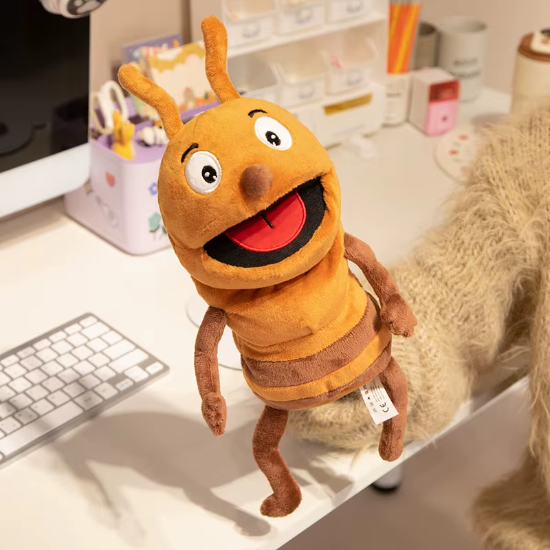 30Cm Plush Insect Hand Puppet – Cute Soft Animal Toy For Kids Gifts