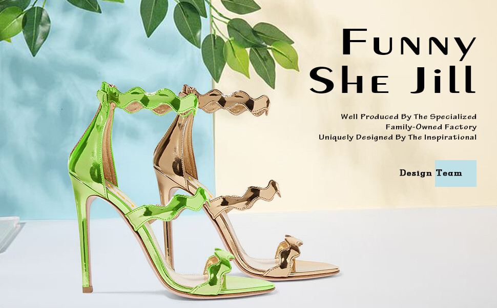 Women Sandals Hot Open Toe Strappy Heels Dress Shoes for Party Wedding Size 3-13 - Picture 22 of 23