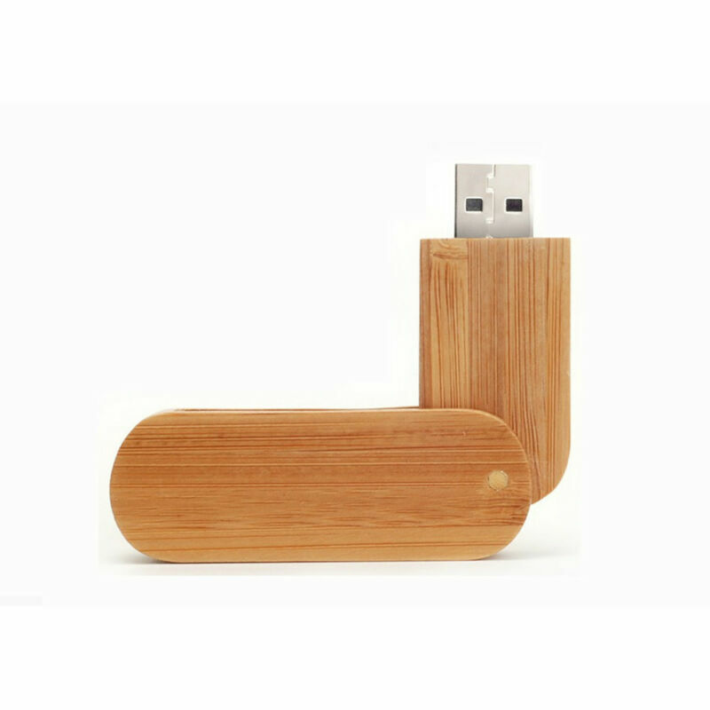 Unidad flash USB 3.0 giratoria de madera de 4 GB ~ 2 TB para PC portátil con caja de regalo - Imagen 22 de 31