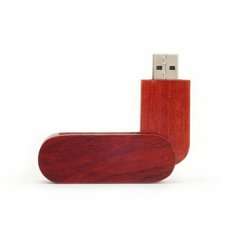 Unidad flash USB 3.0 giratoria de madera de 4 GB ~ 2 TB para PC portátil con caja de regalo - Imagen 23 de 31