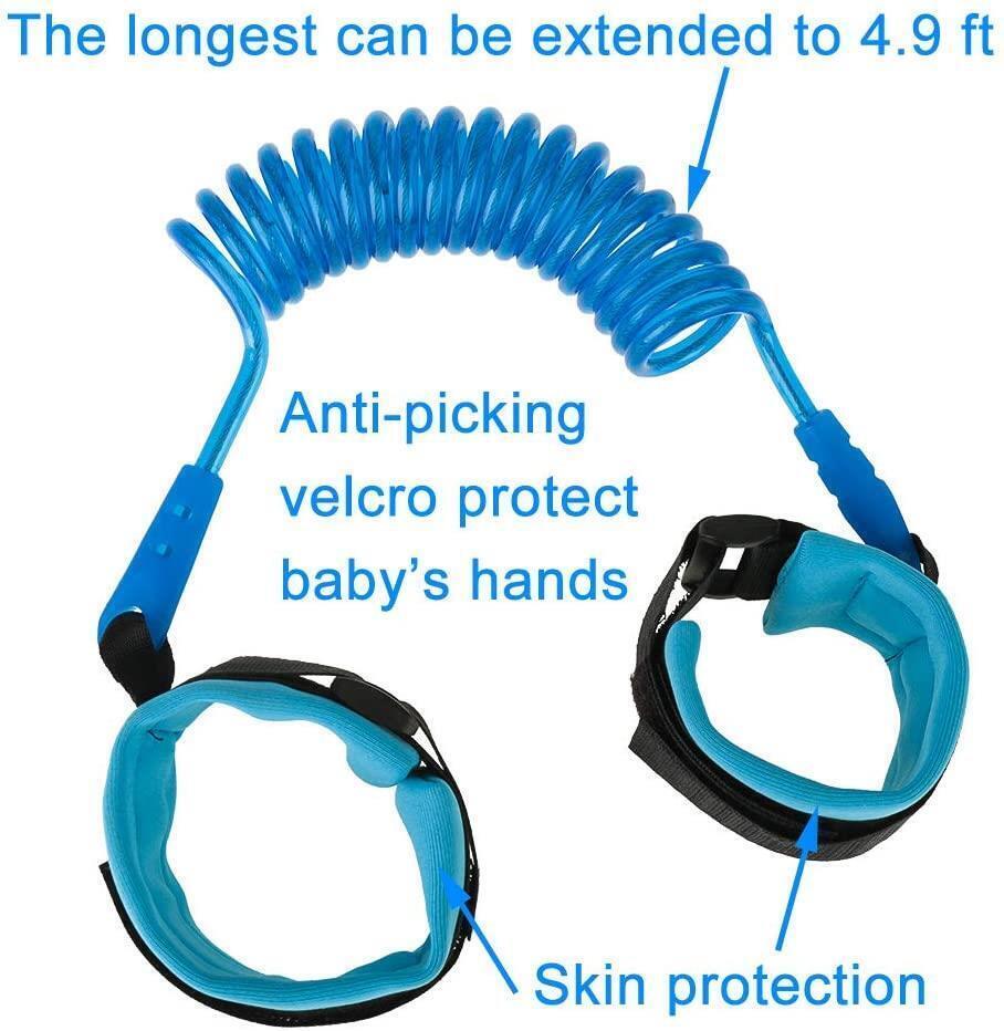 Anti lost Band Safety Link Harness Toddler Child Baby Kid Wrist Strap Belt Reins - Picture 15 of 17