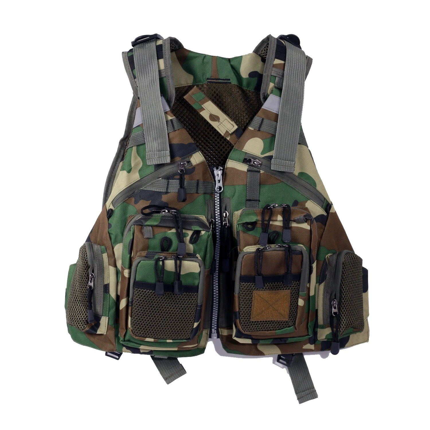 New fishing vest with breathable multiple pockets, flying fishing lure vest - Picture 17 of 17