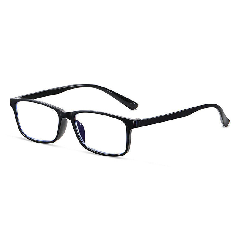 Unisex TR90 Anti-blue Light Square Reading Glasses Sport Reader Lightweight - Picture 15 of 16