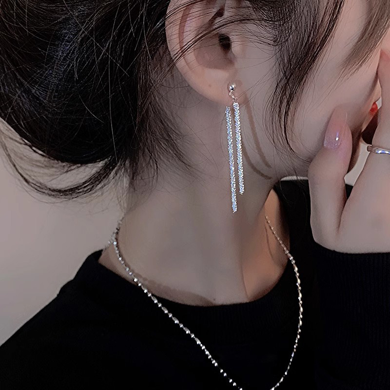 Golden Tassel Earrings for Women with Retro Temperament Ear Accessories - Picture 66 of 67