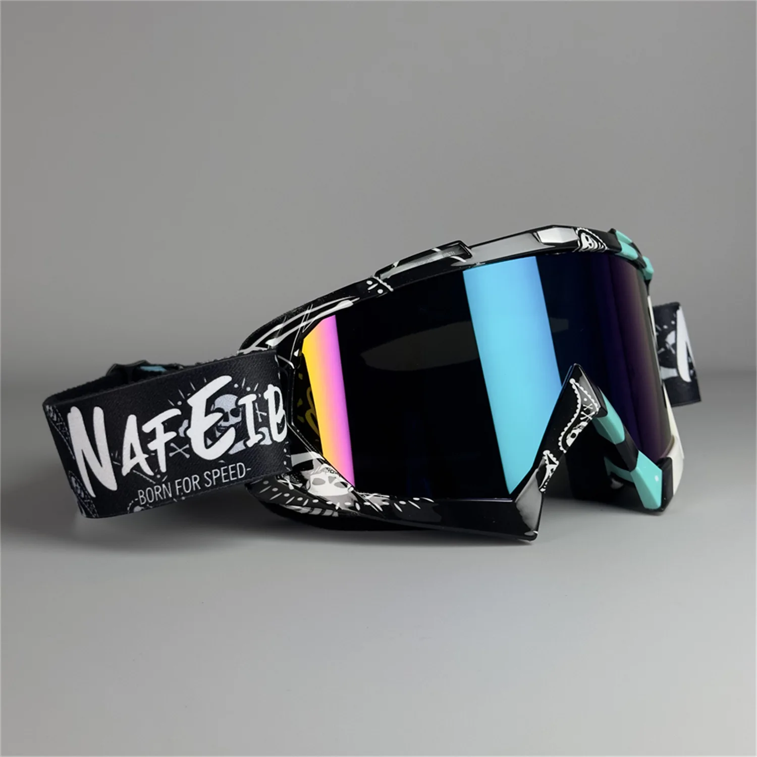 Motorcycle Racing Goggles Motocross Dirt Bike Off-road Eyewear MX MTB ATV UTV UK