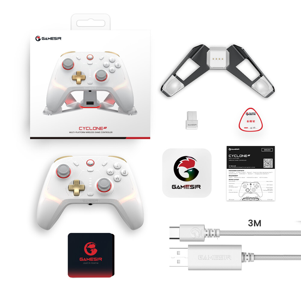 New GameSir Cyclone 2 PC Controller with Charging Dock for PC/Switch/iOS/Android - Picture 37 of 47