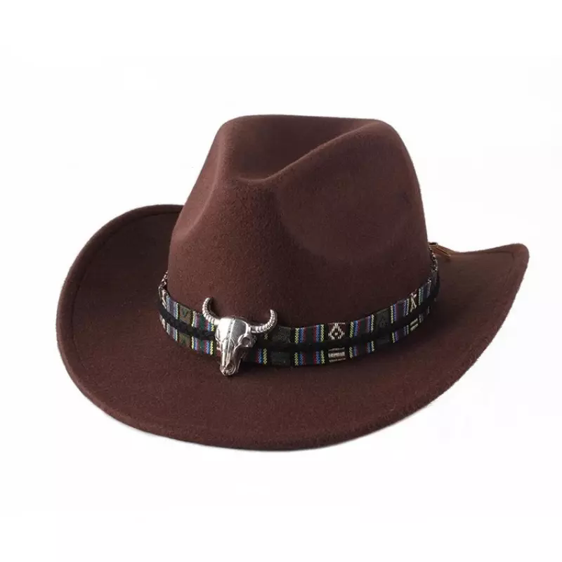 Womens Mens Hat Cowgirl Cowboy Wild West Hats Western Headwear Wide Brim Cap UK