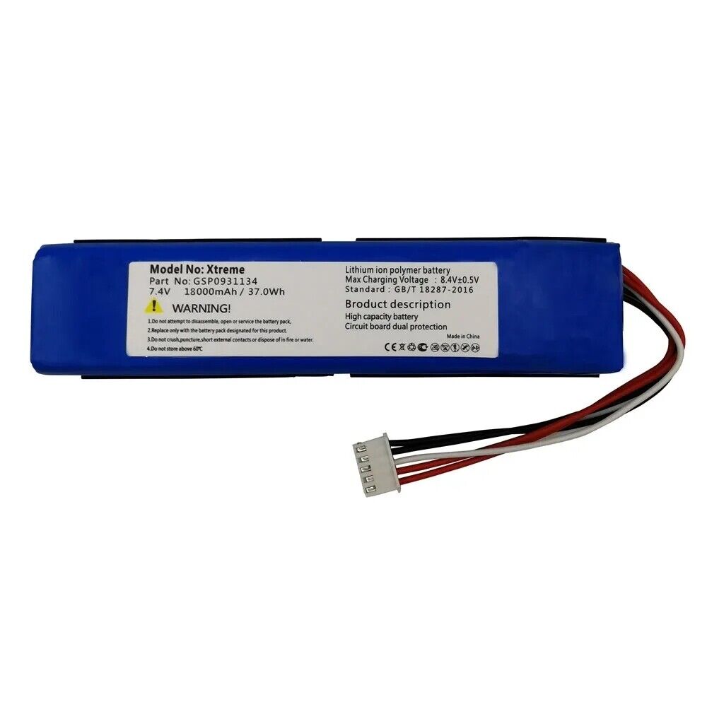18000MAH Replacement Battery for JBL Xtreme Extreme Portable Speaker GSP0931134 - Imagen 11 de 11
