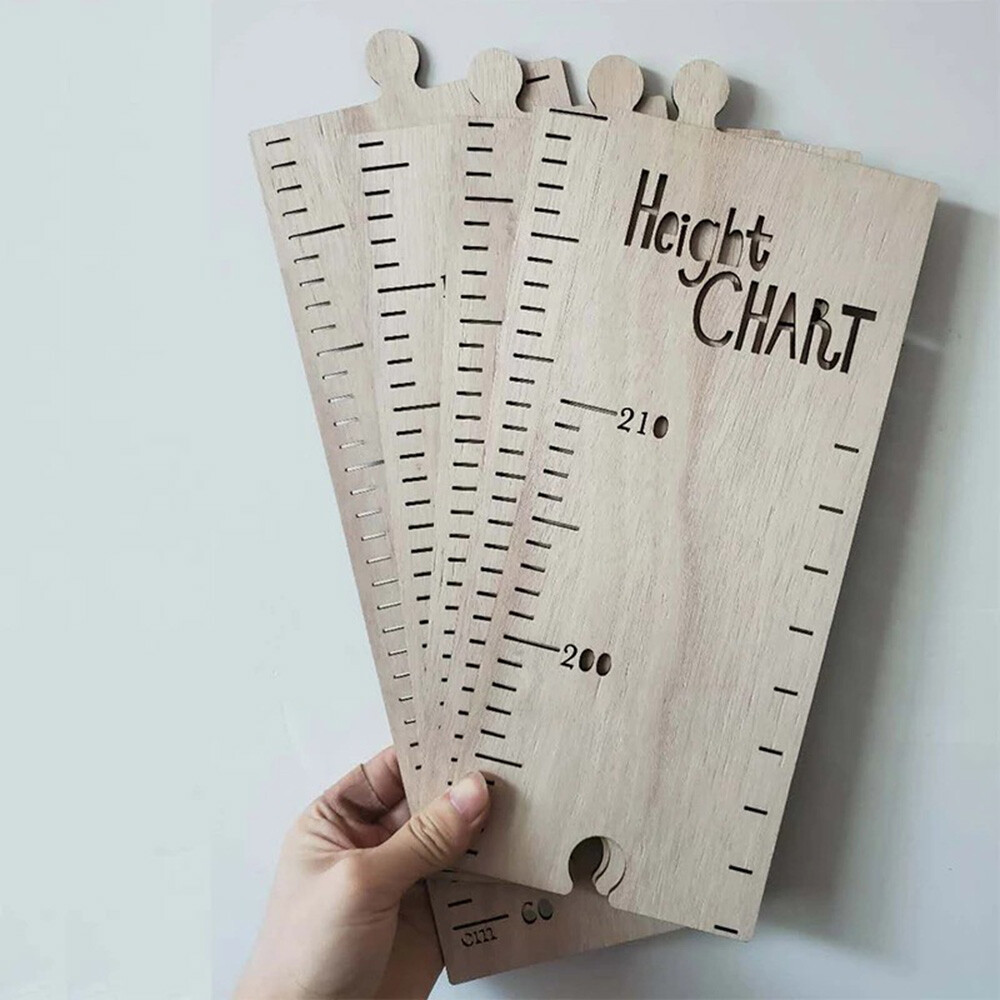 Wooden Height Ruler for Kids Children's Room Decor Measuring Ruler Height Chart - Picture 11 of 12