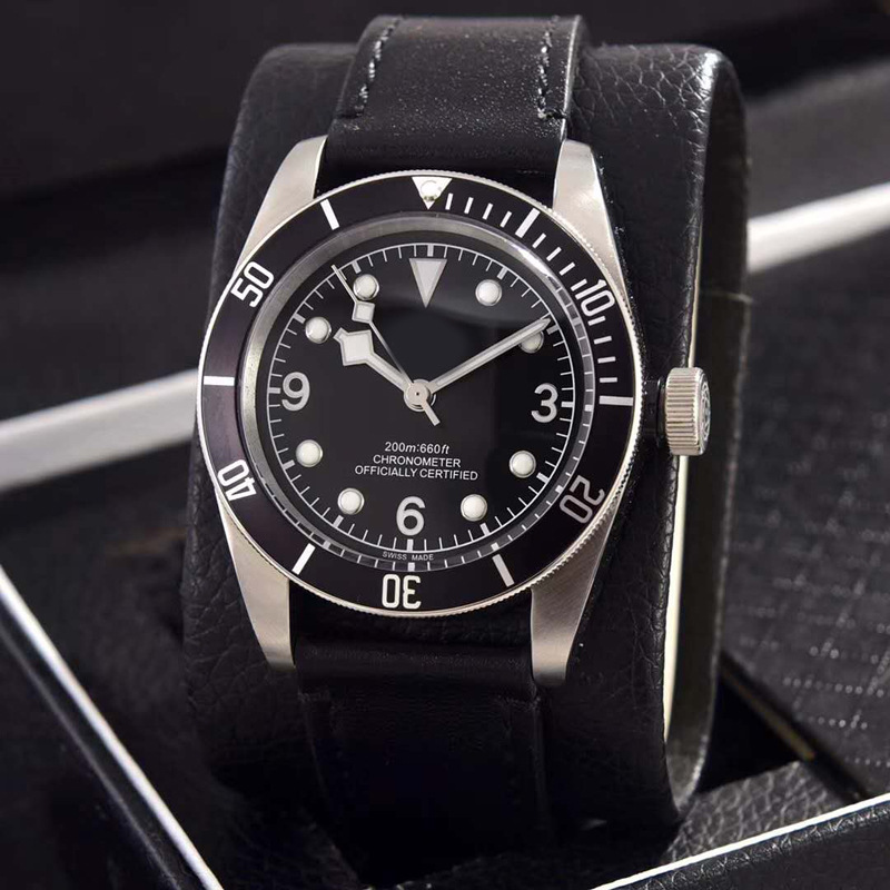 High-quality series of stainless steel leather automatic fashion watches sports