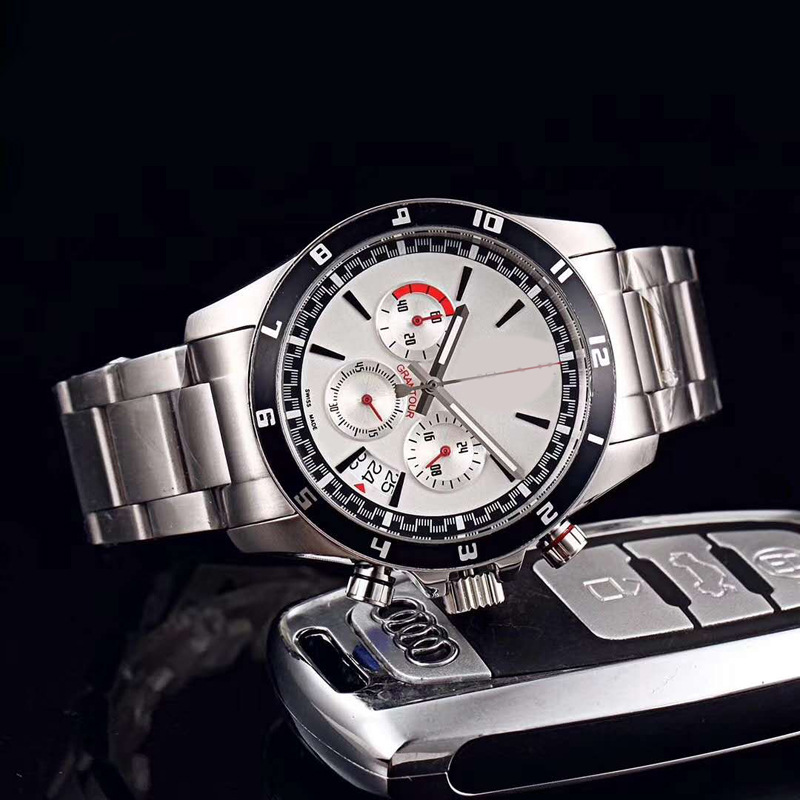 High-quality leather series quartz fashion watches sports business watches