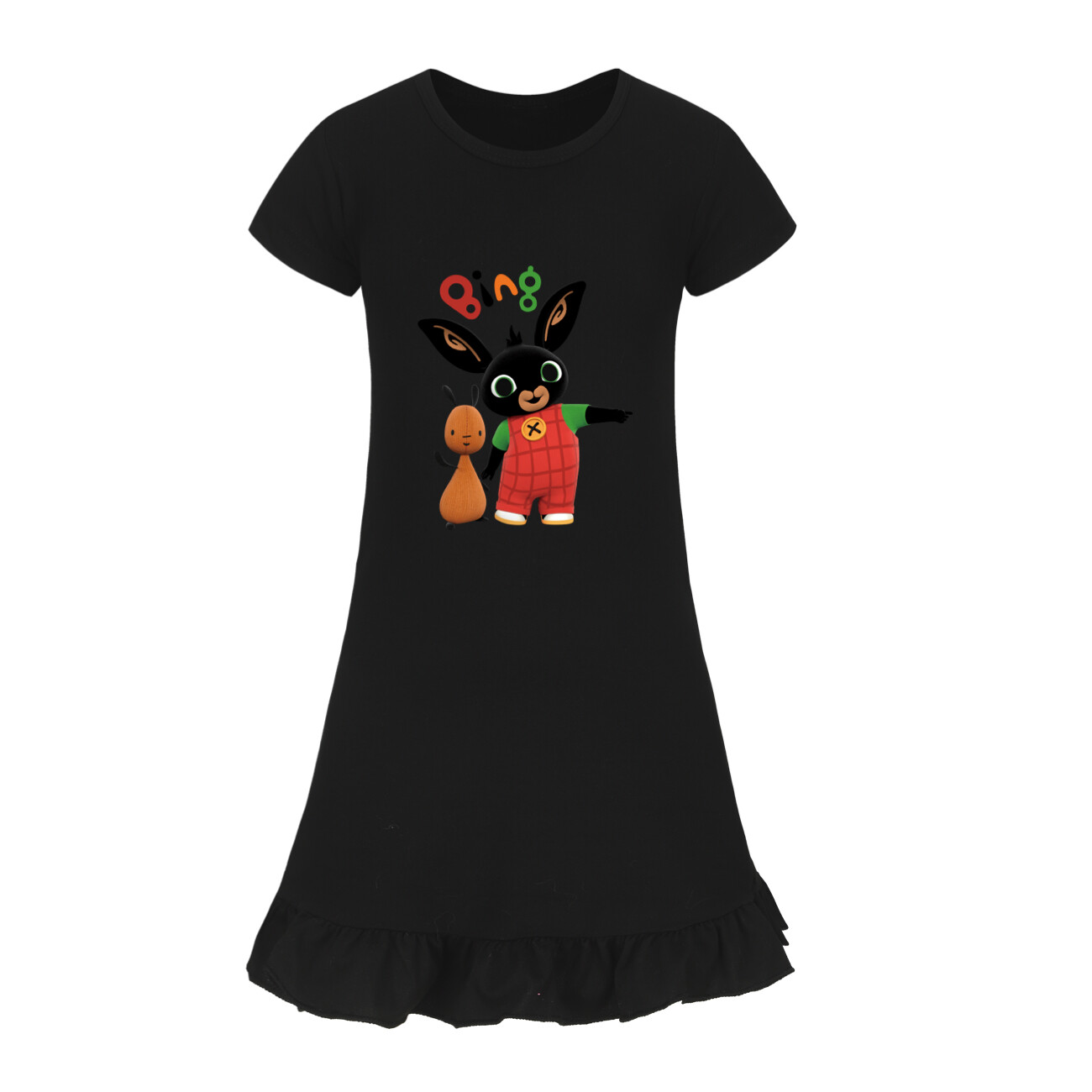 Girls Bing Rabbits Sleepwear Dress Kids Pyjamas Nightdress Nightwear Pjs 2-9Y UK - Picture 33 of 55