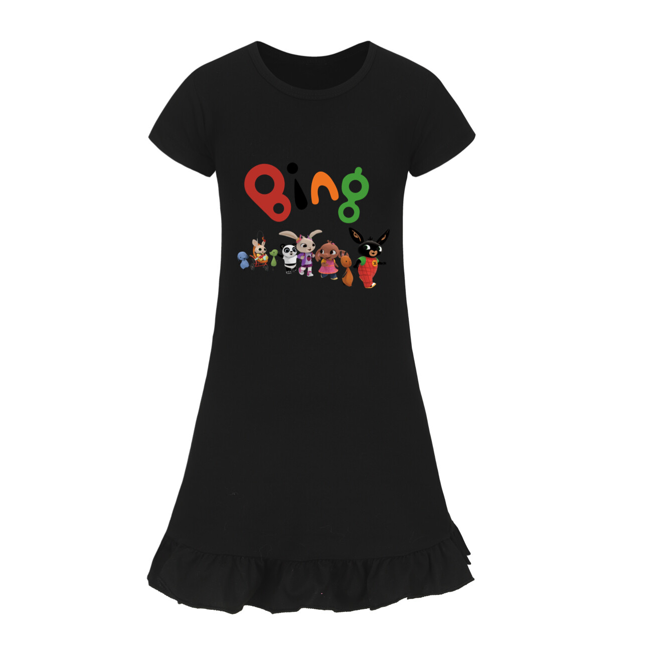 Girls Bing Rabbits Sleepwear Dress Kids Pyjamas Nightdress Nightwear Pjs 2-9Y UK - Picture 44 of 55