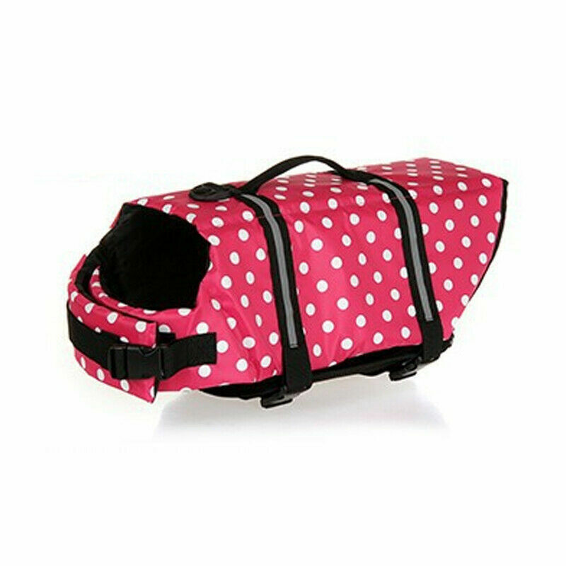 NEW Dog Life Jacket Swimming Float Vest Reflective Adjustable Buoyancy Aid Pet - Picture 32 of 33