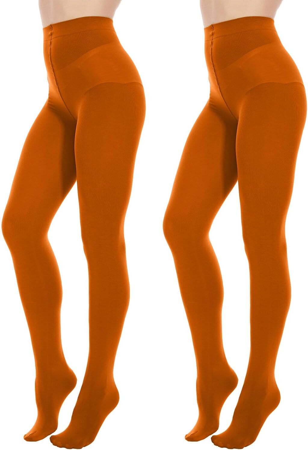Opaque Tights for Women – 80D Tummy Compression Control Top Pantyhose - Picture 50 of 64