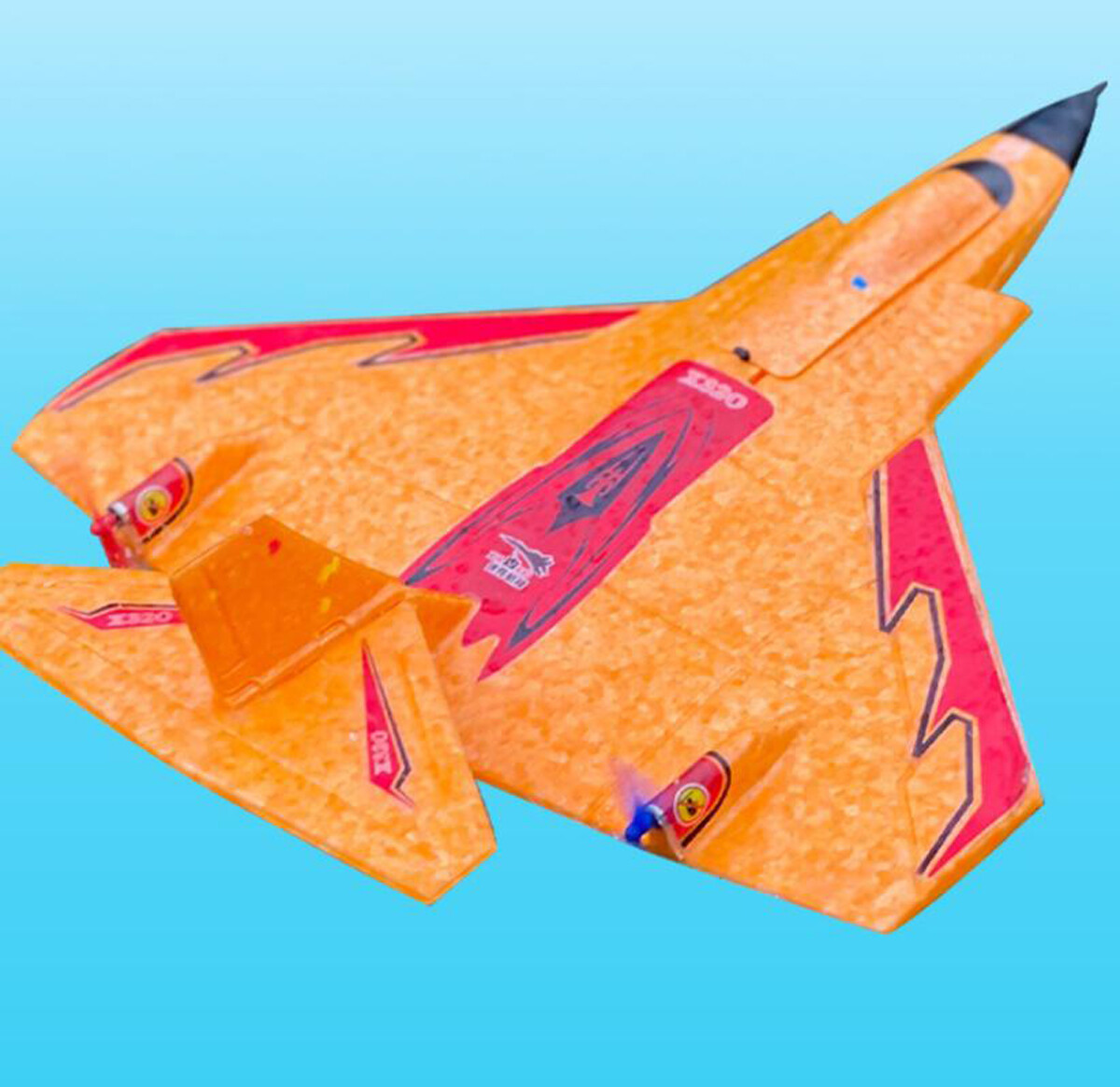 X320 2.4G RC Airplane 2CH Sea Land&Air Glider Fighter Remote FixedWing LED Plane - Picture 24 of 24