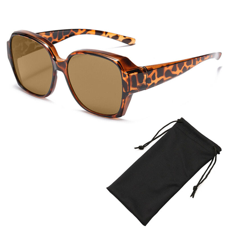 Polarized Fit Over Glasses Sunglasses Fitover Wrap Around Eyewear UV400 UK- - Picture 13 of 14