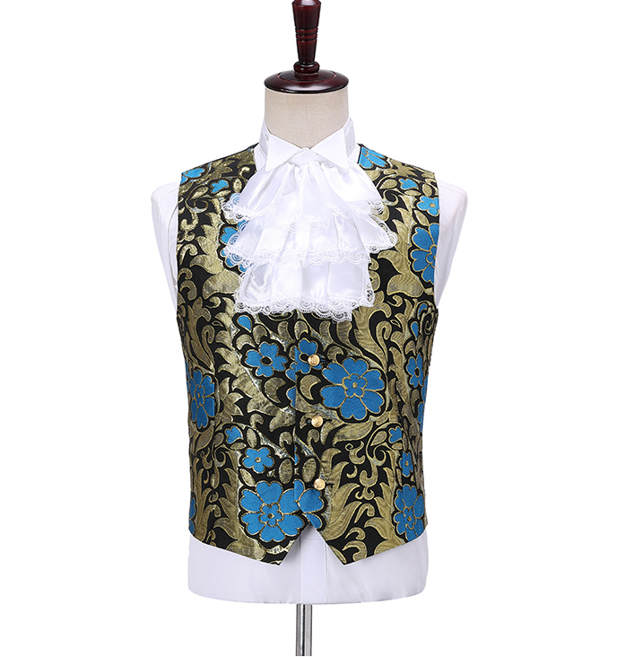Renacimiento Medieval Para Hombres Vestidos de Corte Europea Lentejuelas Chaqueta Rey Trajes Reales - Imagen 11 de 19