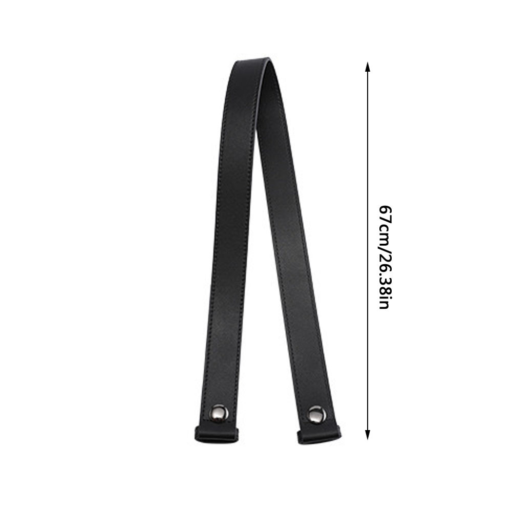 Kit de conversión de correa de bolsillo de cuero de microfibra negro gris para bolsillos Longchamp - Imagen 23 de 26