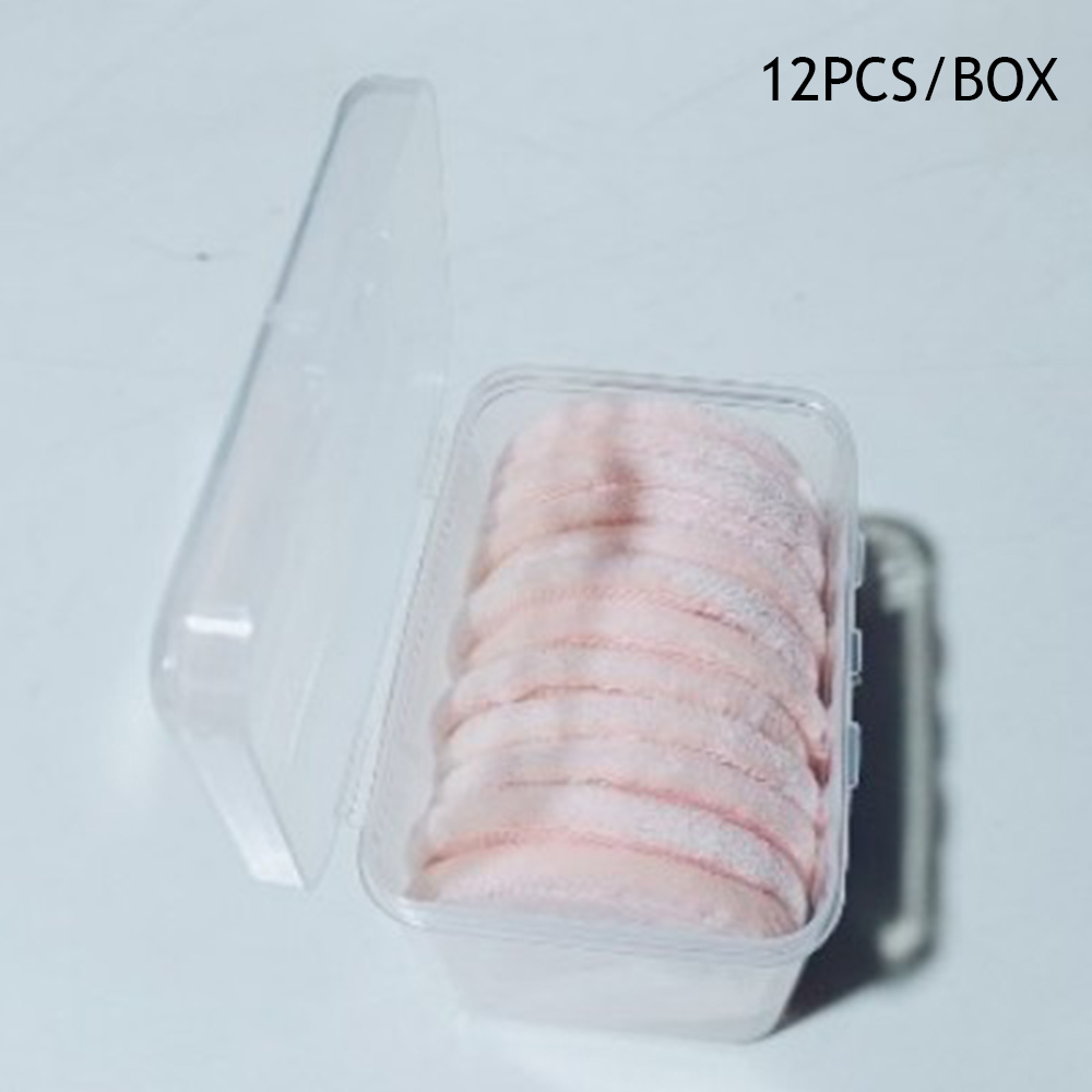 12 Piezas Algodón Polvo Puffs Con Cinta Para Maquillaje Suave Y Ligero - Imagen 22 de 24