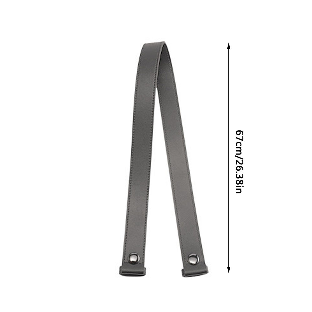 Kit de conversión de correa de bolsillo de cuero de microfibra negro gris para bolsillos Longchamp - Imagen 25 de 26