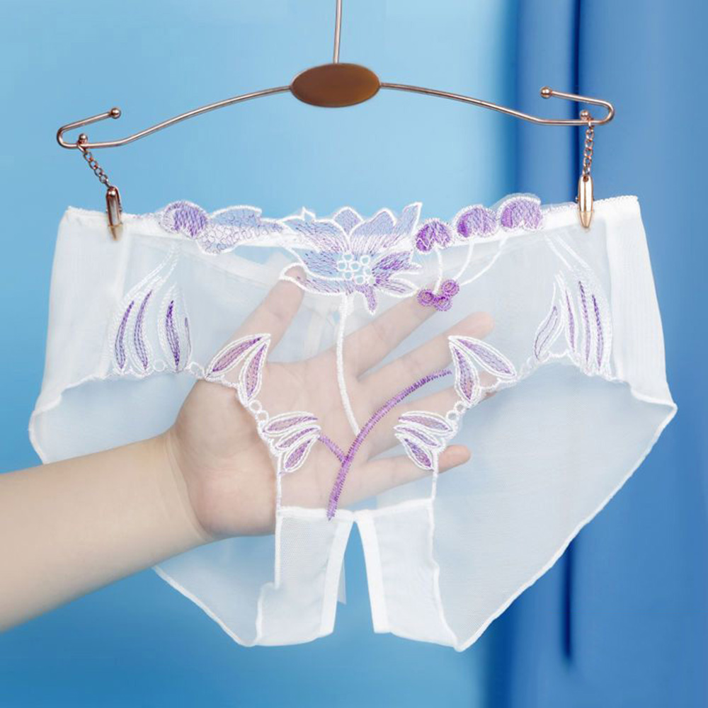 Sexy Braguita de Encaje Mujer Con Paso Abierto En 8 Colores Cintura Baja - Imagen 25 de 55