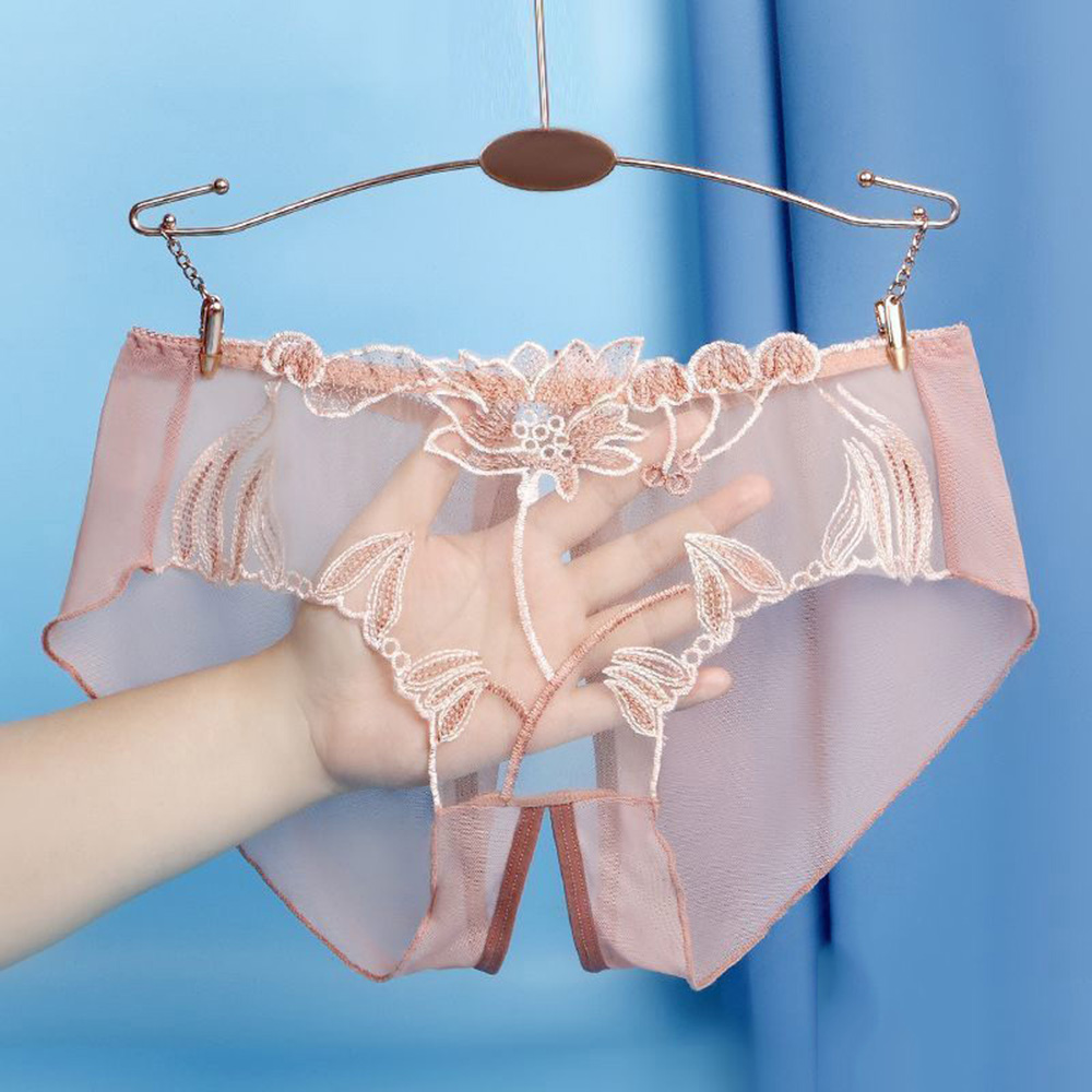Sexy Braguita de Encaje Mujer Con Paso Abierto En 8 Colores Cintura Baja - Imagen 40 de 55