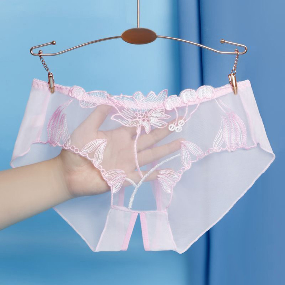 Sexy Braguita de Encaje Mujer Con Paso Abierto En 8 Colores Cintura Baja - Imagen 33 de 55