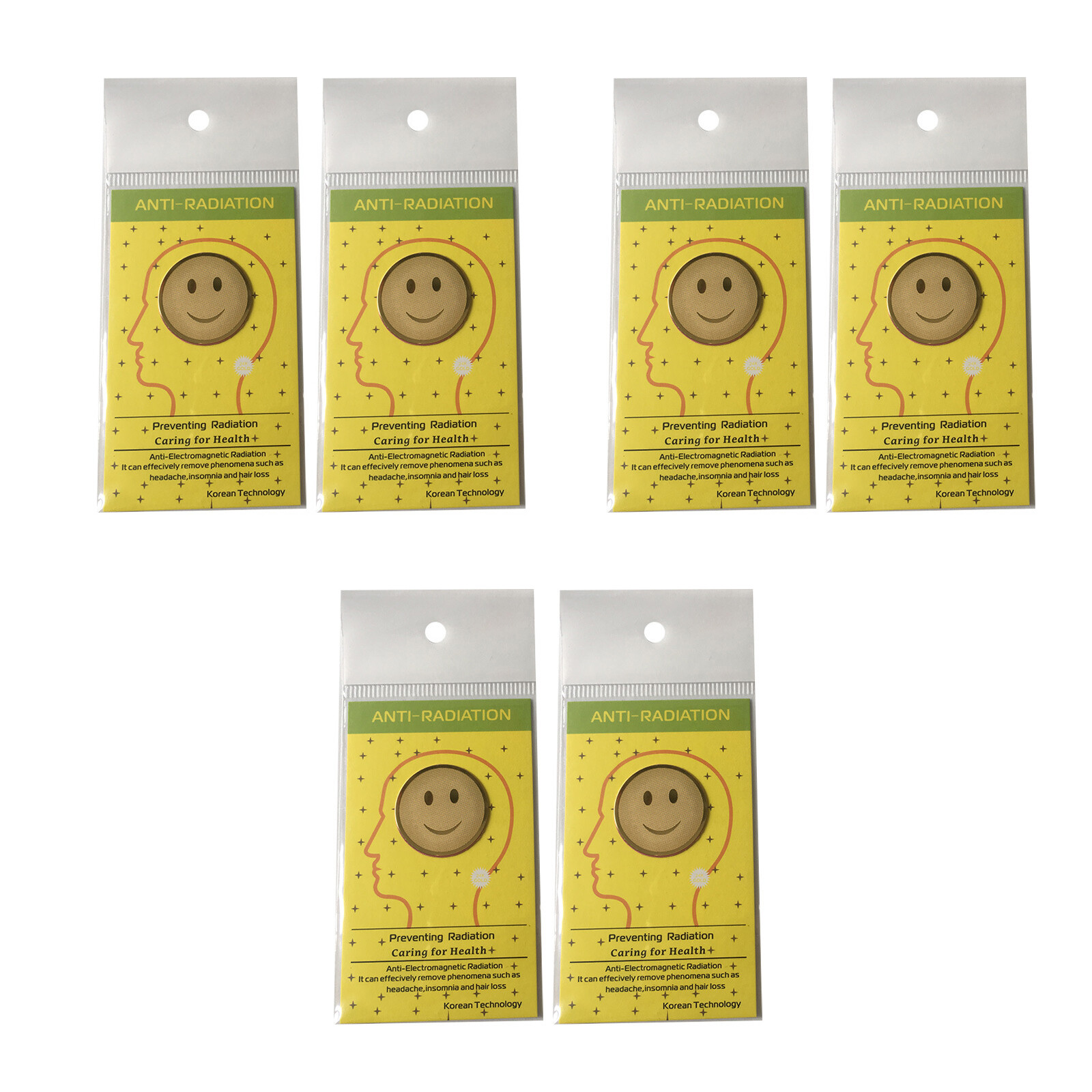 Anti Radiation Protection EMF EMR 5G Shield Sticker Cell Phone Radiation Blocker - Photo 12 sur 15