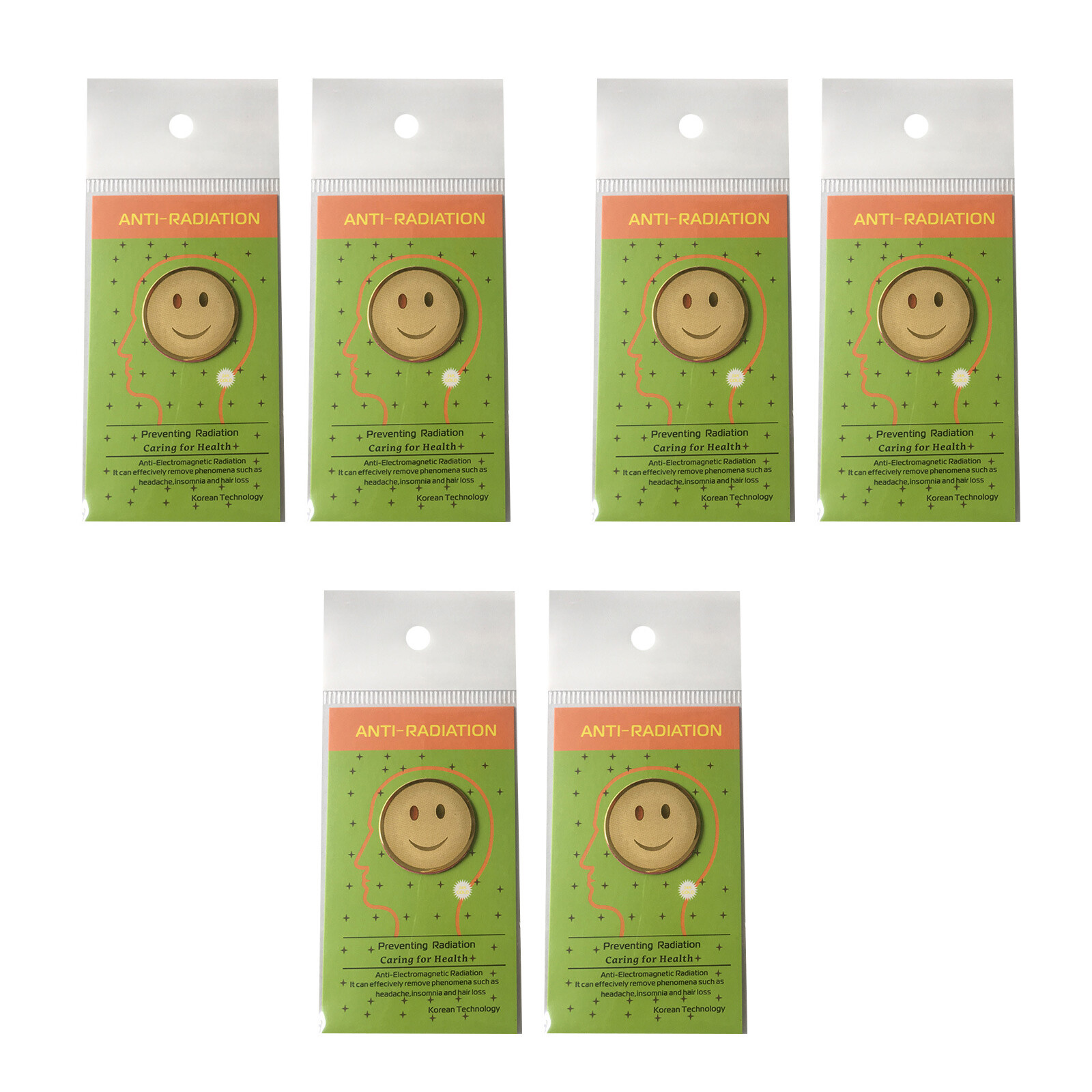 Anti Radiation Protection EMF EMR 5G Shield Sticker Cell Phone Radiation Blocker - Photo 14 sur 15