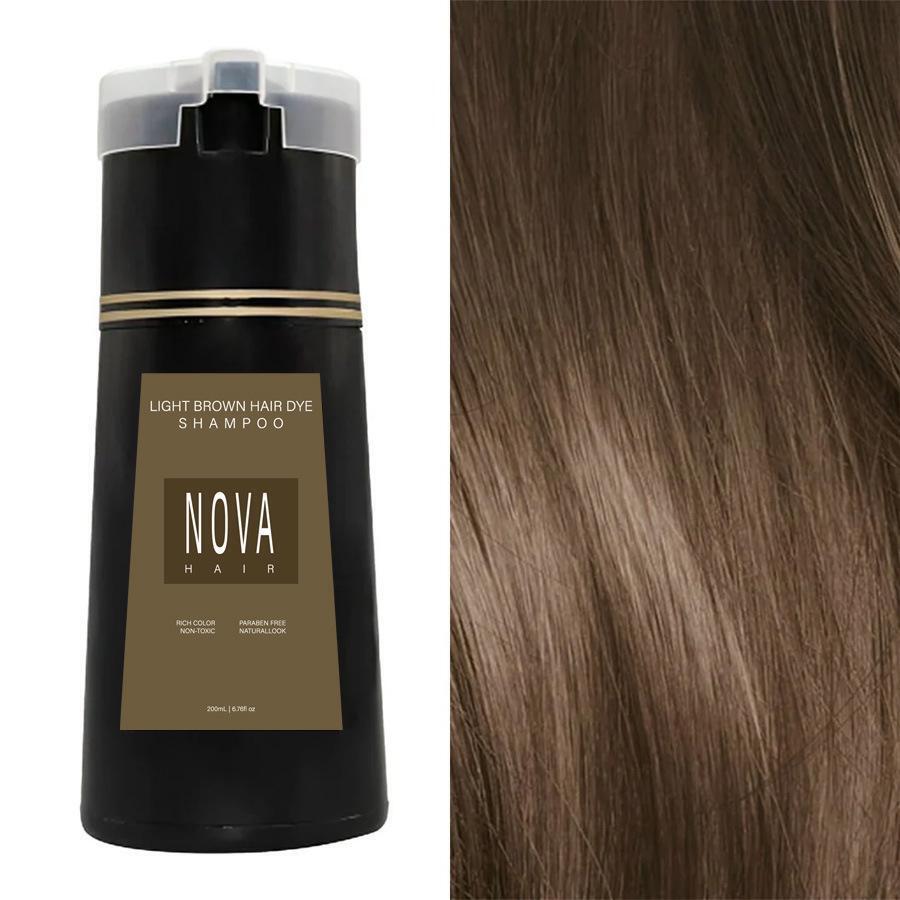 Nova Hair Dye Shampoo, Nova Hair Instant Dye Shampoo,Hair Color Shampoo for Hair - Picture 17 of 19