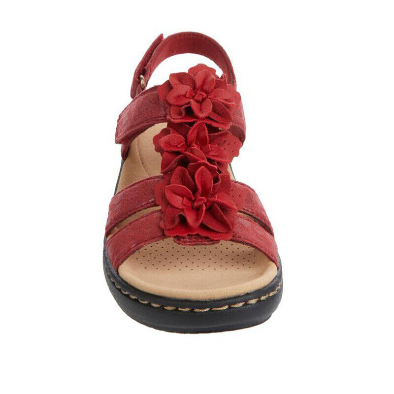 Womens Slingback Summer Sandals Ladies Casual Orthopedic Wedge Walking Shoes - Picture 27 of 30