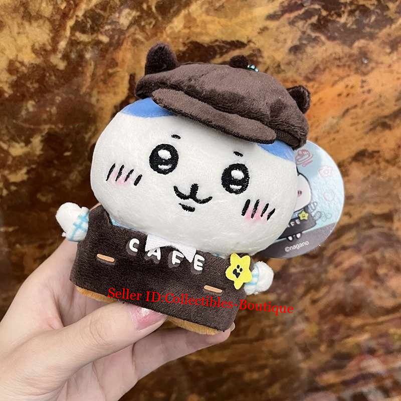 Chiikawa Hachiware Coffee Shop Serie Usagi limitiert Plüschpuppe Schlüsselanhänger Geschenk - Bild 6 von 8