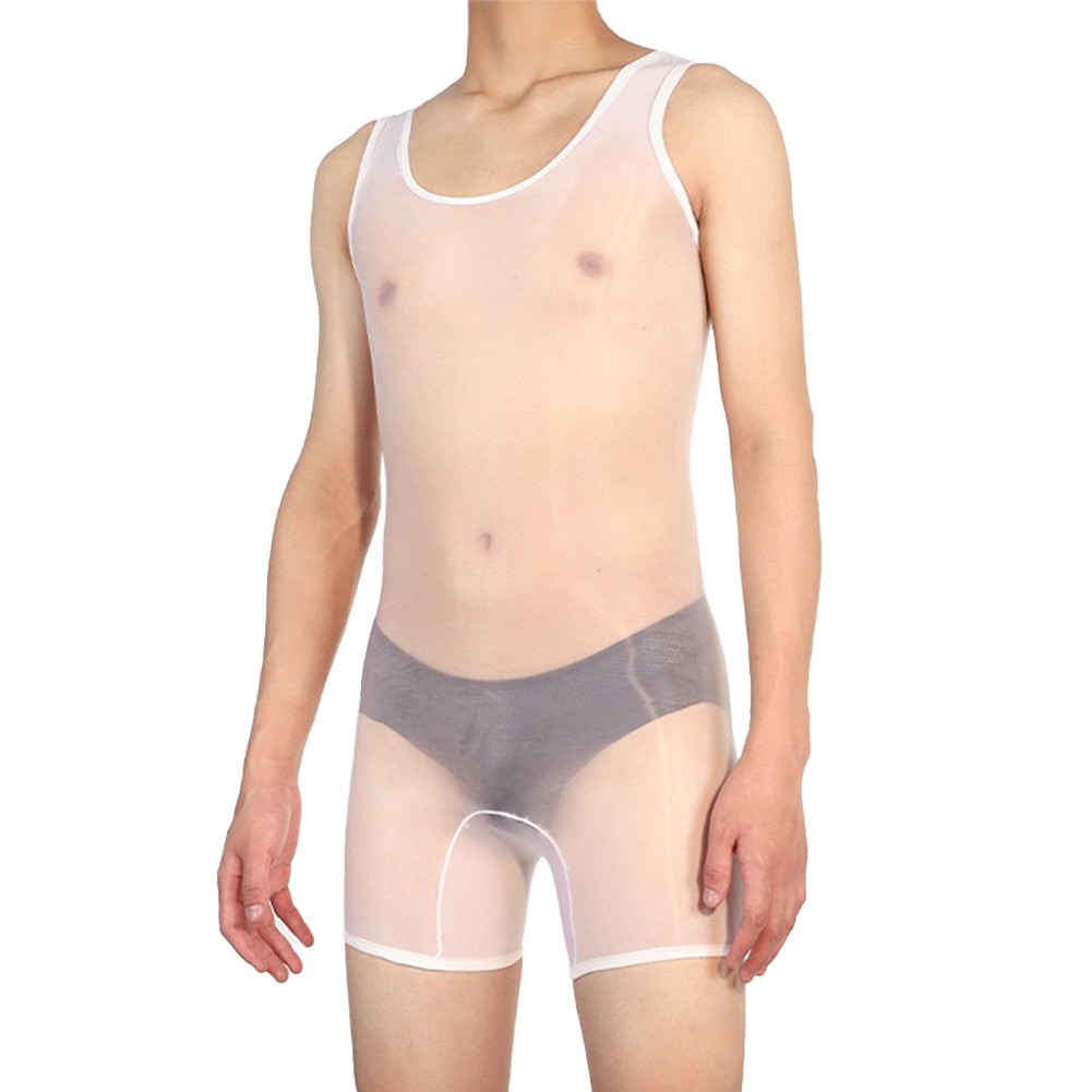 Pigiama uomo lingerie sexy alto elasticizzato tessuto nylon stile sexy - Foto 41 di 63