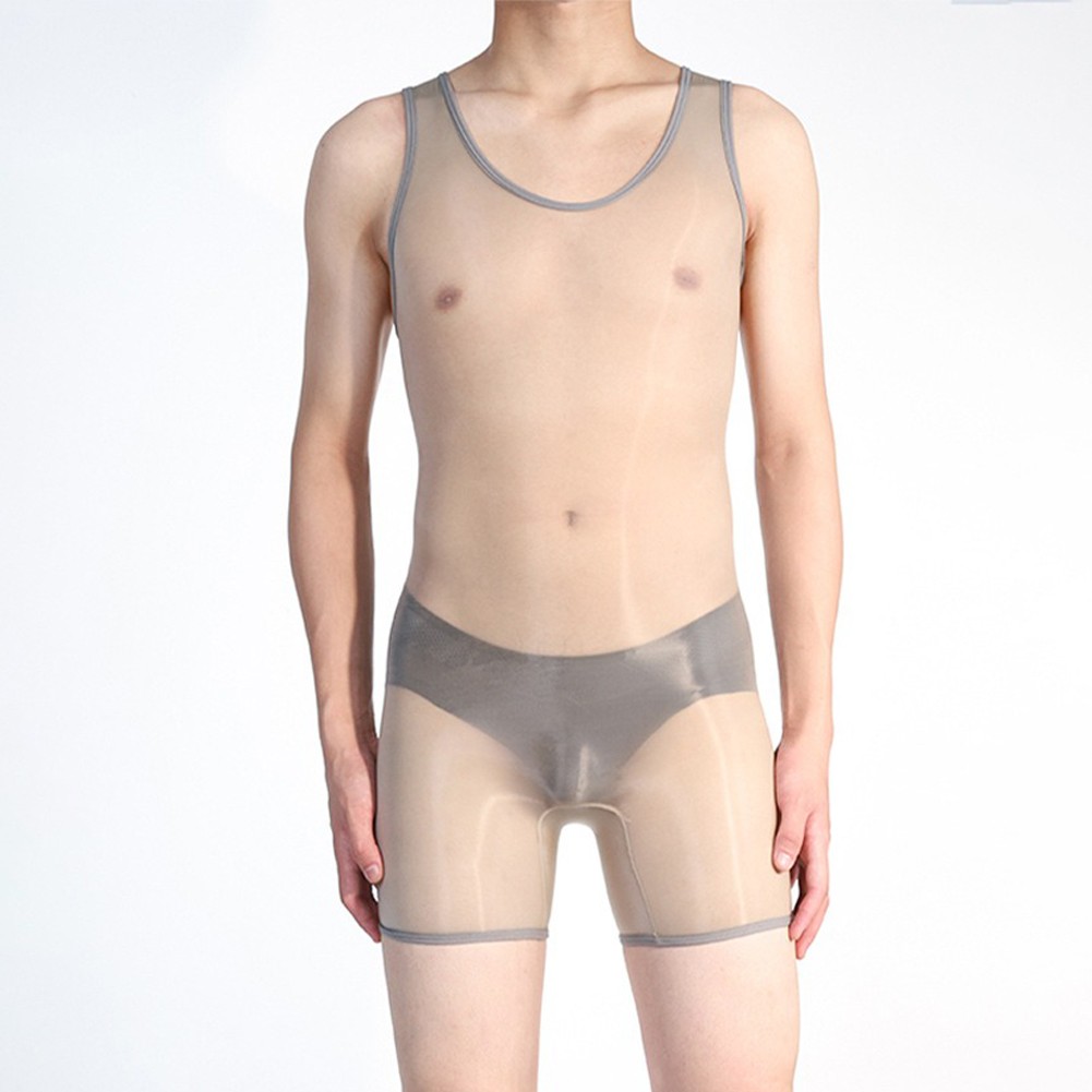 Pigiama uomo lingerie sexy alto elasticizzato tessuto nylon stile sexy - Foto 51 di 63