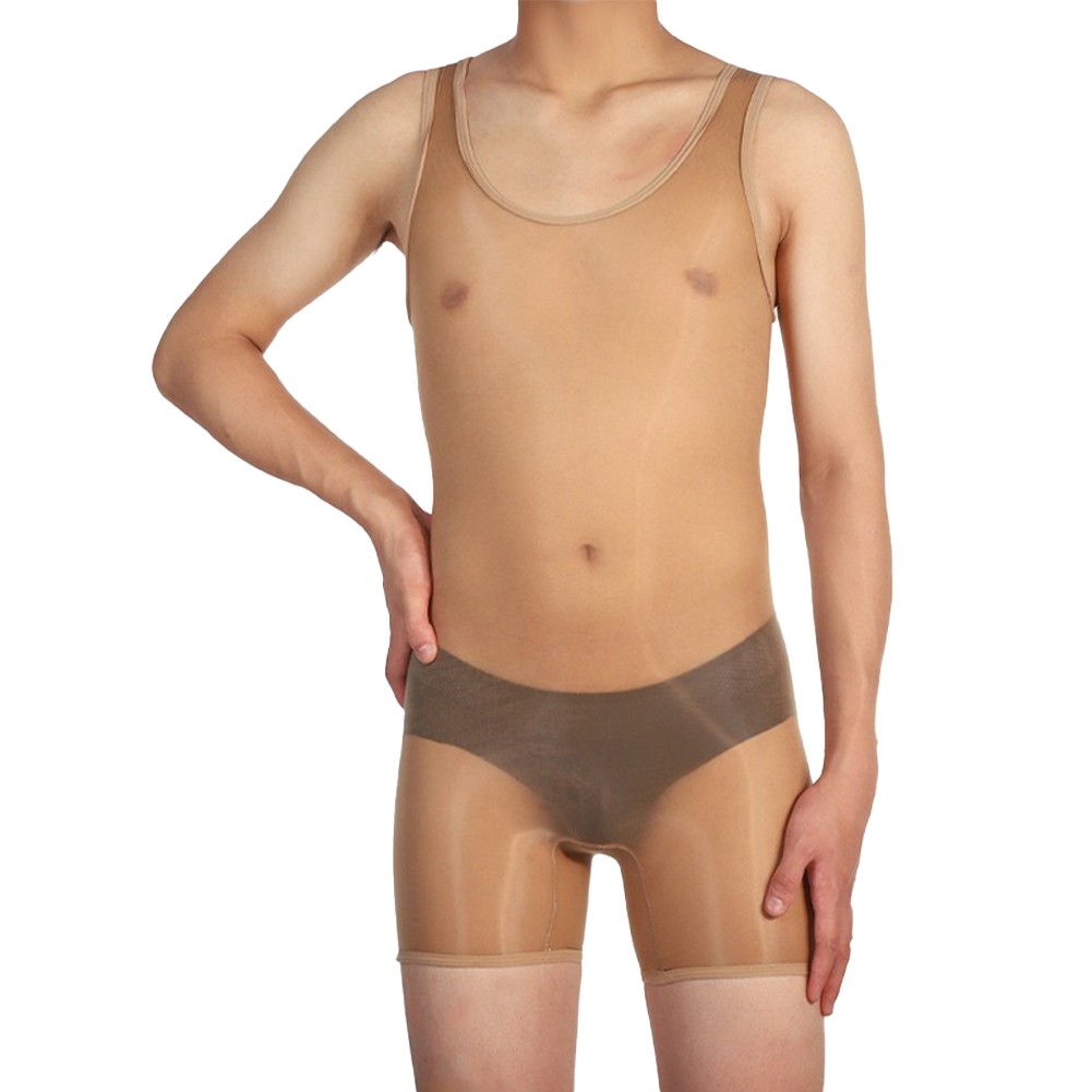 Pigiama uomo lingerie sexy alto elasticizzato tessuto nylon stile sexy - Foto 56 di 63