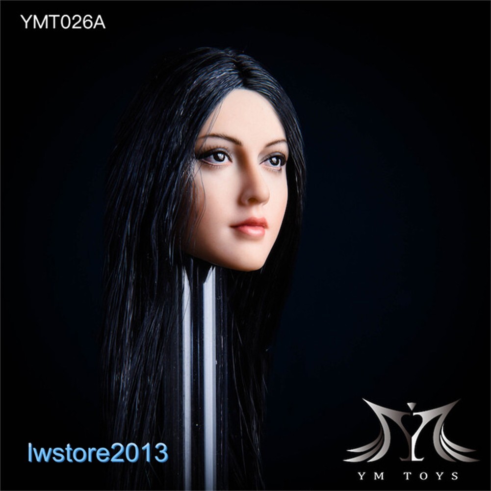 1/6 Beauty Girl Women Head Sculpt Model For 12" Female Action Figure Body Toy - Picture 19 of 82