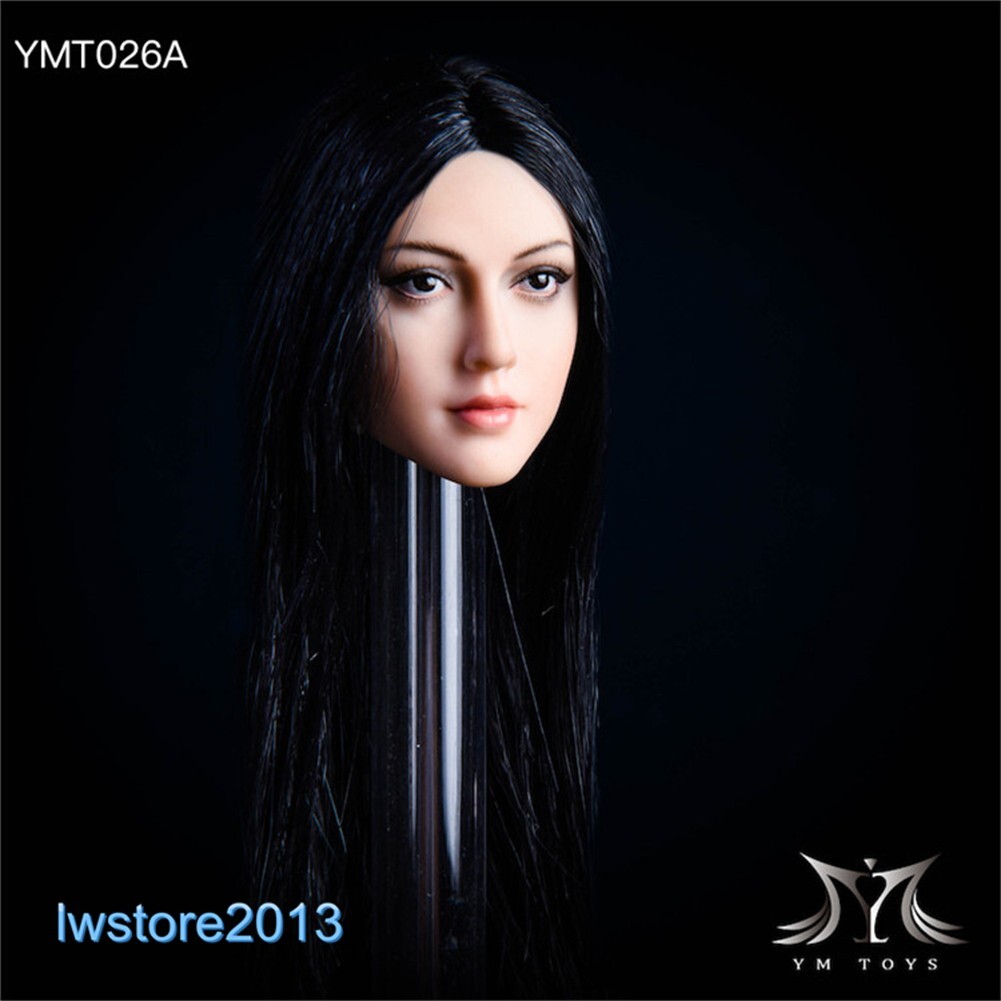 1/6 Beauty Girl Women Head Sculpt Model For 12" Female Action Figure Body Toy - Picture 21 of 82