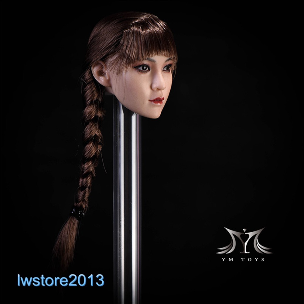 1/6 Beauty Girl Women Head Sculpt Model For 12" Female Action Figure Body Toy - Picture 41 of 82