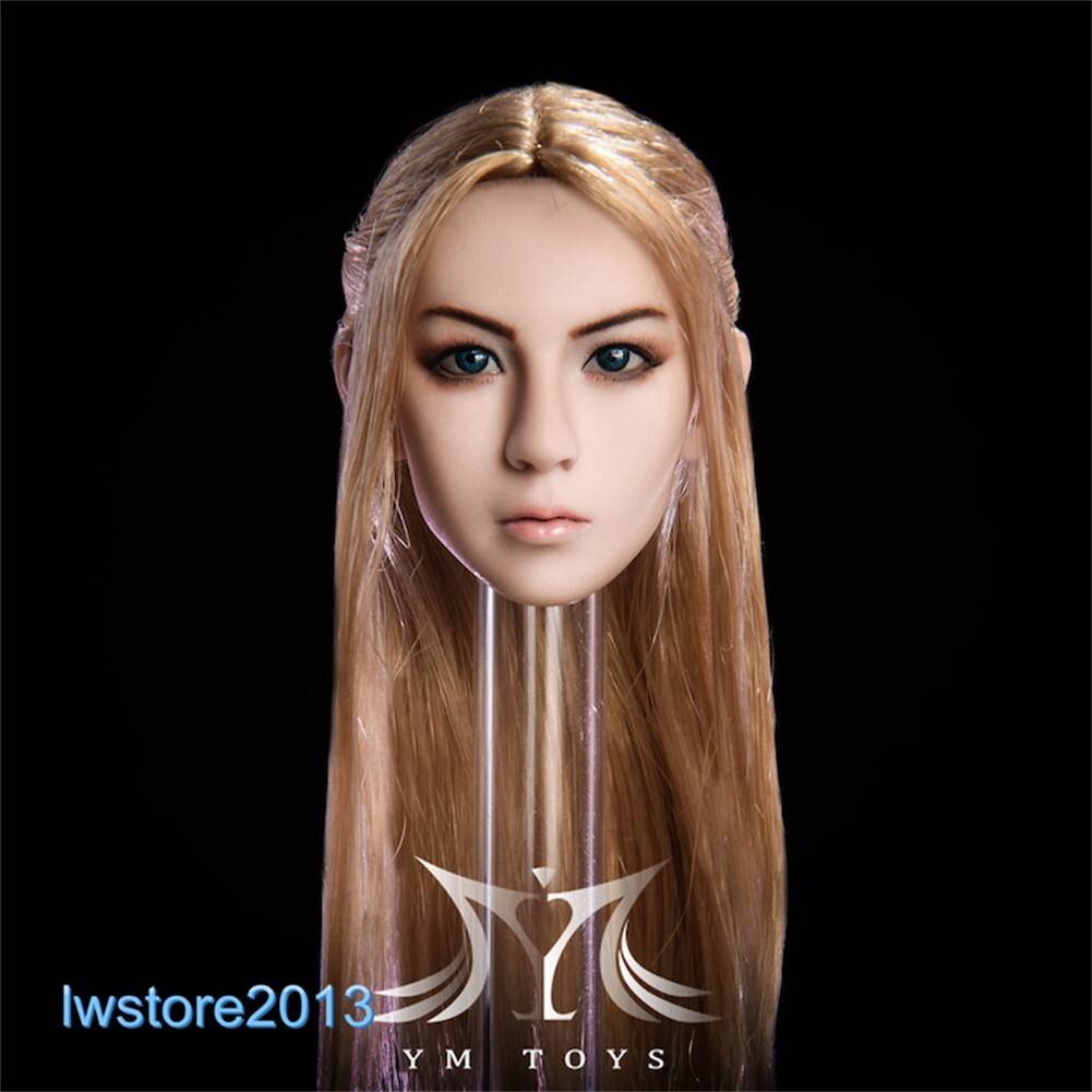 1/6 Beauty Girl Women Head Sculpt Model For 12" Female Action Figure Body Toy - Picture 56 of 82