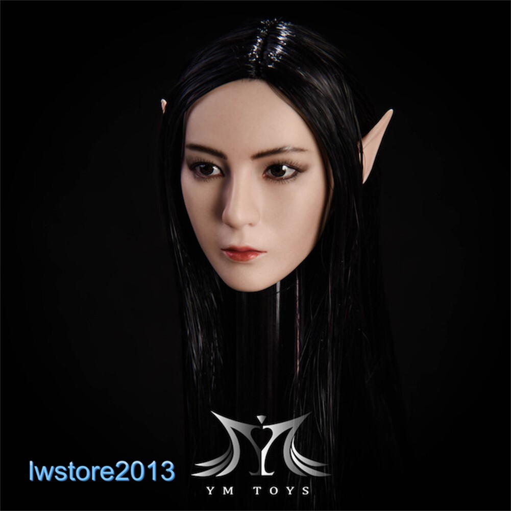 1/6 Beauty Girl Women Head Sculpt Model For 12" Female Action Figure Body Toy - Picture 64 of 82