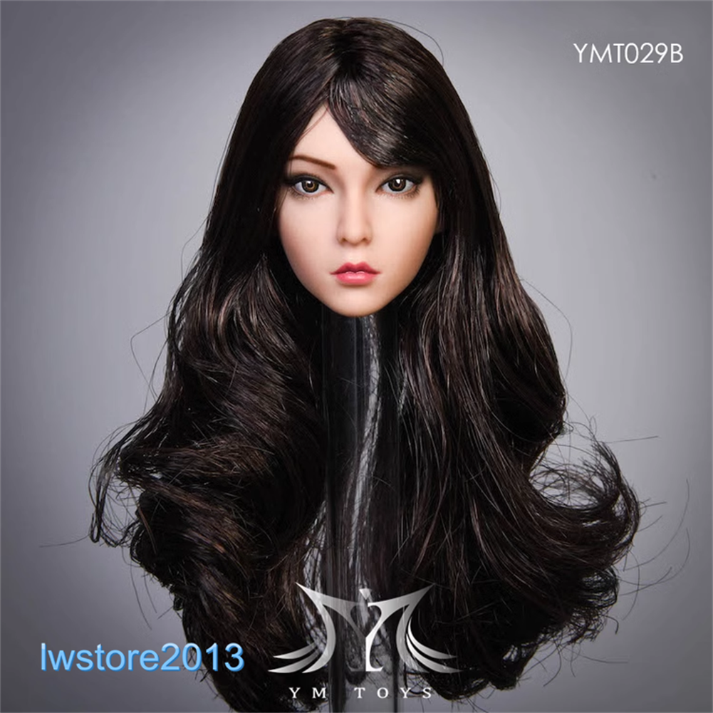 1/6 Beauty Girl Women Head Sculpt Model For 12" Female Action Figure Body Toy - Picture 67 of 82