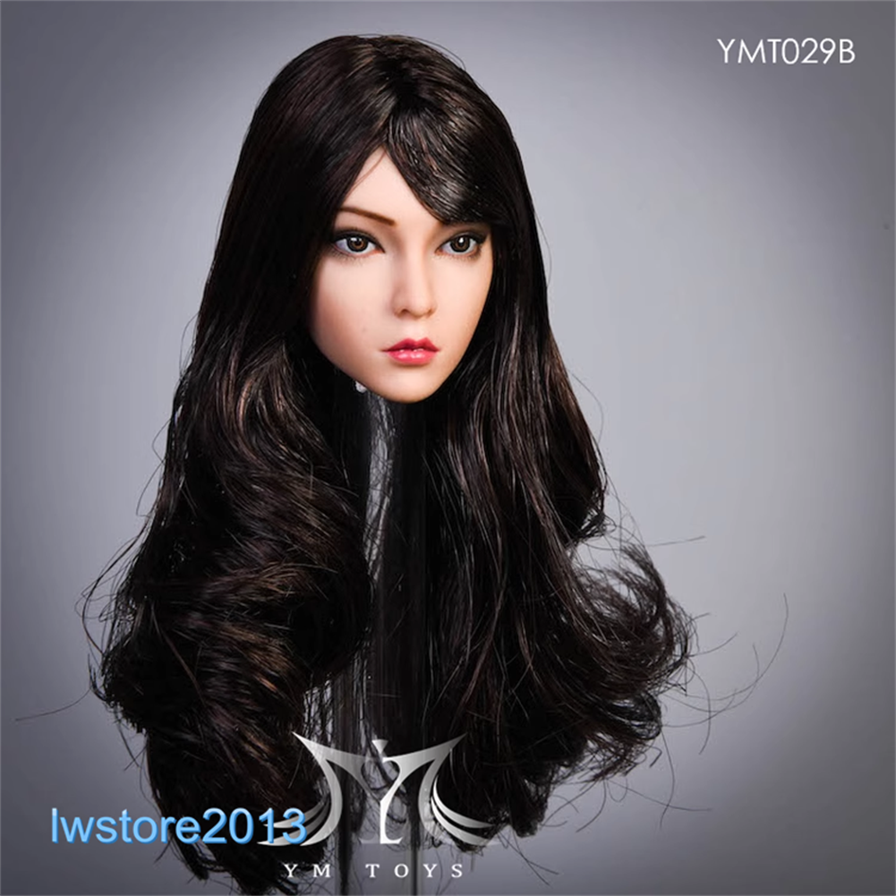 1/6 Beauty Girl Women Head Sculpt Model For 12" Female Action Figure Body Toy - Picture 68 of 82