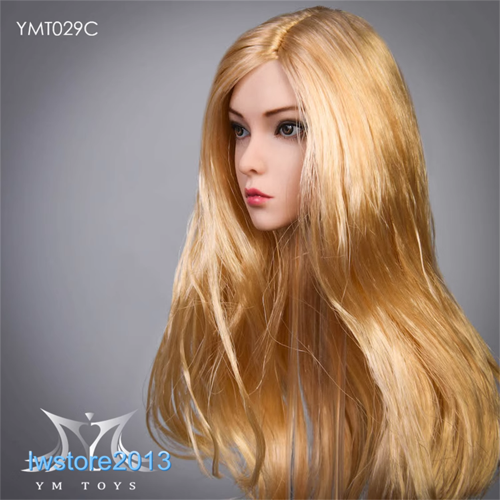 1/6 Beauty Girl Women Head Sculpt Model For 12" Female Action Figure Body Toy - Picture 72 of 82