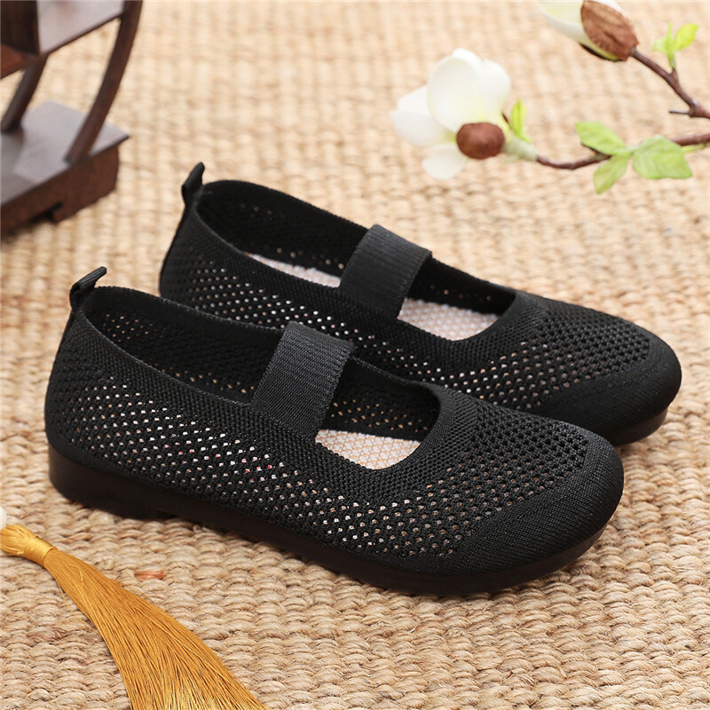 Ladies Sneaker Sports Women Slip On Fashion Trainer Walk Flat Comfort Mary Jane - Picture 19 of 21