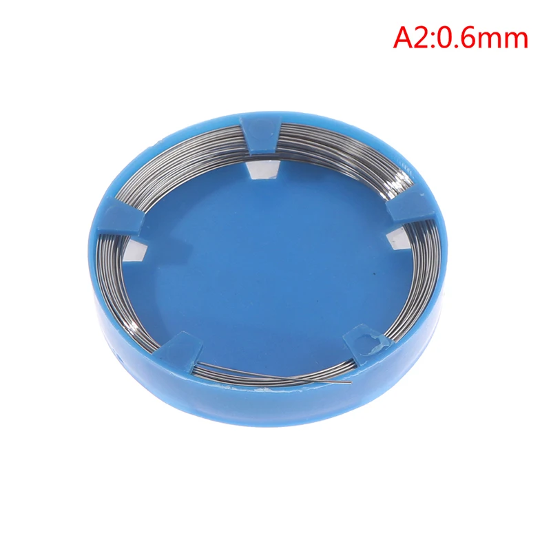 1 Rotolo Dentale Filo Arco Acciaio Inox 0,5-1,6mm per Denti Ortodontici - Foto 8 di 15