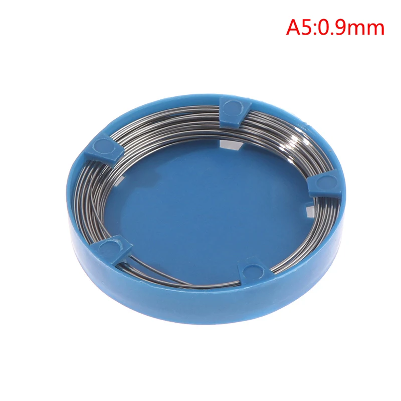 1 Rotolo Dentale Filo Arco Acciaio Inox 0,5-1,6mm per Denti Ortodontici - Foto 11 di 15