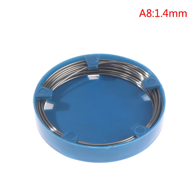 1 Rotolo Dentale Filo Arco Acciaio Inox 0,5-1,6mm per Denti Ortodontici - Foto 14 di 15