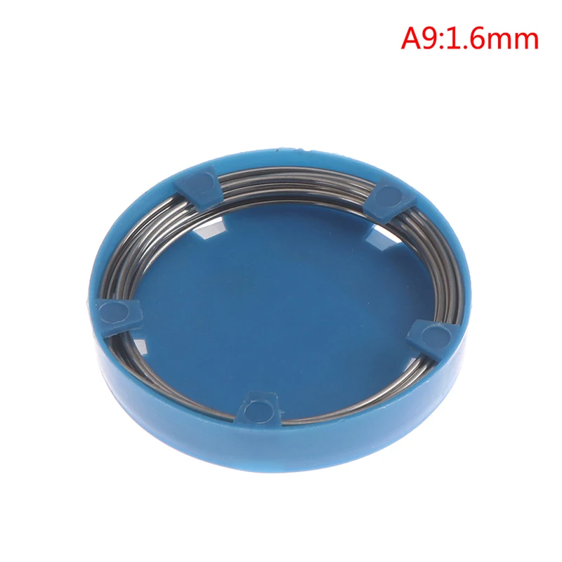 1 Rotolo Dentale Filo Arco Acciaio Inox 0,5-1,6mm per Denti Ortodontici - Foto 15 di 15
